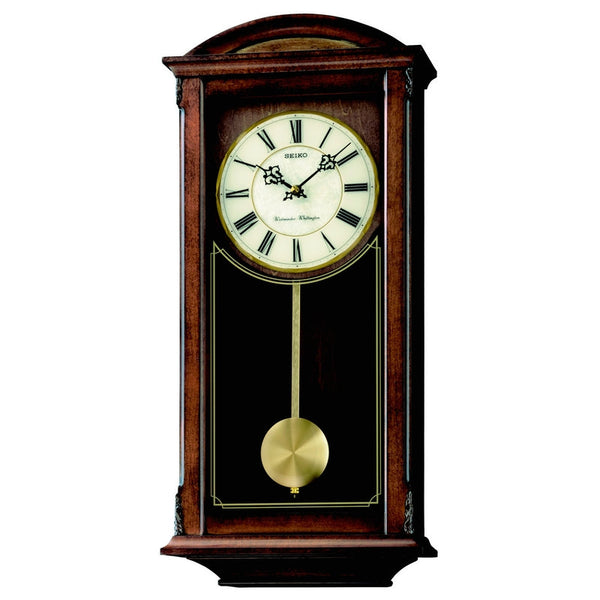 seiko wooden wall clock westminster whittington chime - Moores