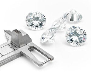 How various cuts of Diamond are measured
