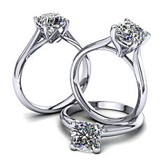 Moores Solitaire Ring Collection