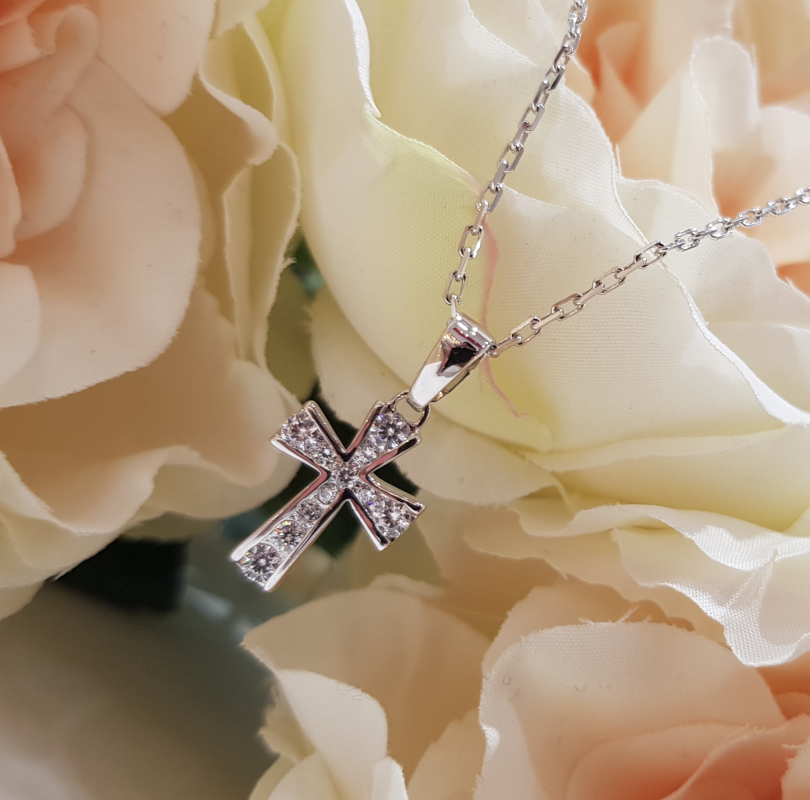 Children's Sterling Silver Cross & Chains