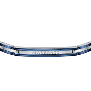 maserati jewels silver,blue bracelet 22cm jewellery buckle