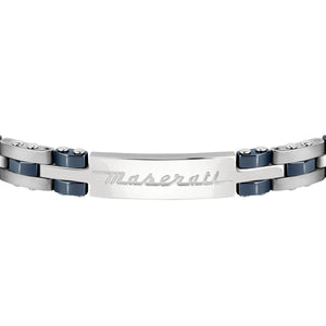 maserati jewels silver,blue bracelet 212mm jewellery buckle