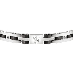 maserati jewels black bracelet 212mm jewellery buckle