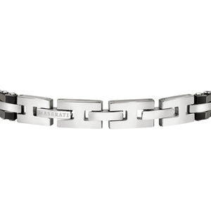 maserati jewels black bracelet 212mm jewellery buckle