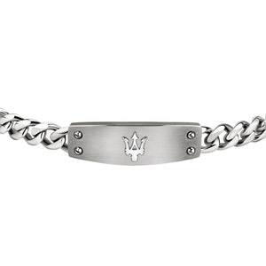 maserati jewels silver bracelet 210mm jewellery buckle