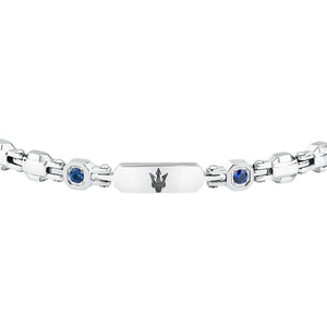 maserati jewels sapphire bracelet stainless steel black lg sap 18+3.5cm