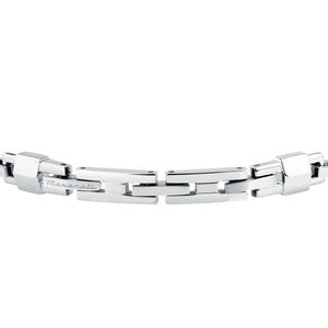 maserati jewels ceramic bracelet stainless steel blue ceramic blue 18+3.5cm