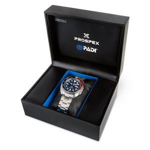 seiko prospex padi samurai 200m water resistant bracelet watch