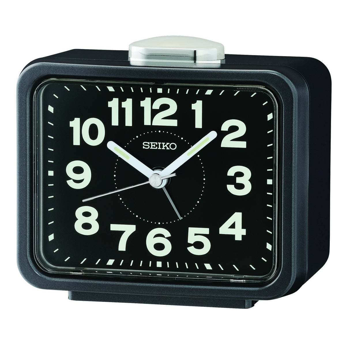 seiko quartz black bedside alarm clock - Moores Jewellers seiko quartz black bedside alarm clock - Moores Jewellers