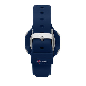 sector expander ex-26 44mm digital blue dial blue sil st watch