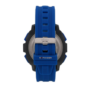 sector expander ex-04 54mm digital black dial blue str watch