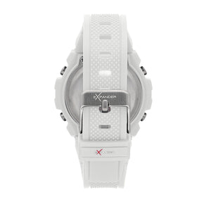 sector expander ex-10 40mm digital white dial white str watch