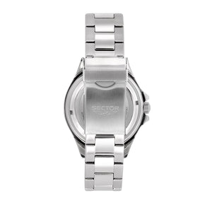 sector  230 43mm 3 hand blue dial bracelet  watch