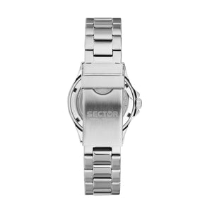 sector 230 35mm 3h green dia stainless steel bracelet bla+green st