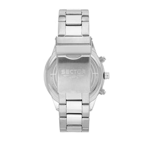 sector  670 45mm chronograph black dial bracelet  watch