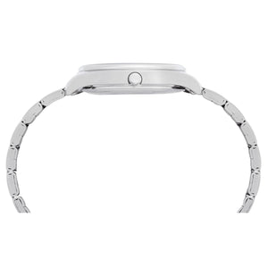 lorus quartz ladies stainless steel blue dial bracelet watch