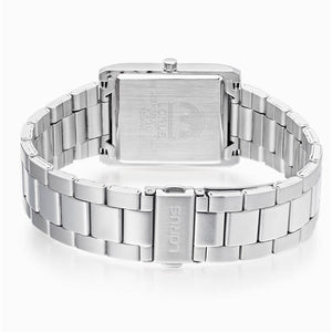 lorus quartz gents stainless steel blue dial bracelet watch