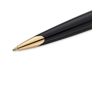 waterman - car�ne- ballpoint pen  black with gold trim