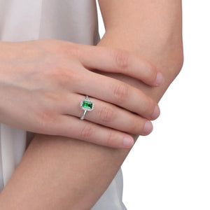 tesori silver ring emera zir silver.925 size 12
