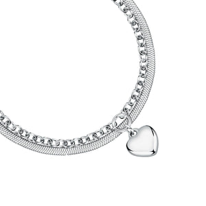sector woman jewels emotions collection heart bracelet
