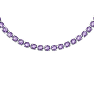 sector woman jewels tennis collection lavendar stone set bracelet