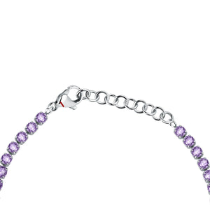 sector woman jewels tennis collection lavendar stone set bracelet