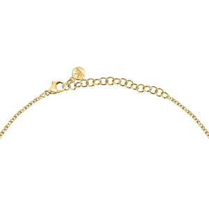 morellato 18k gold plated colori summer  necklace lila bead 40+5cm