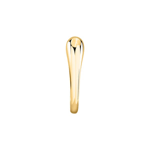 morellato 18k gold plated design ring stainless steel yg sz18