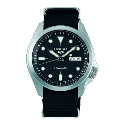 seiko 5 sports 40mm 10 bar water resistant nylon Moores Jewellers