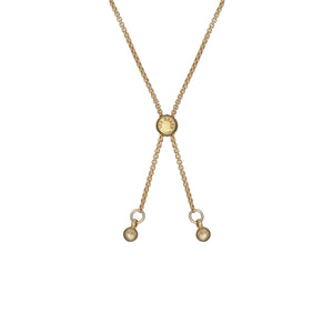 ted baker melrah icon gold tone crystal slider bracelet