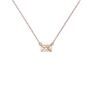 ted baker laressa: love letterrose gold tone pendant