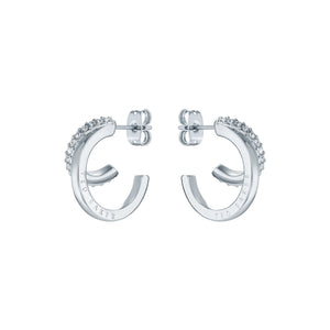 ted baker helias: crystal double hoop crystal earring