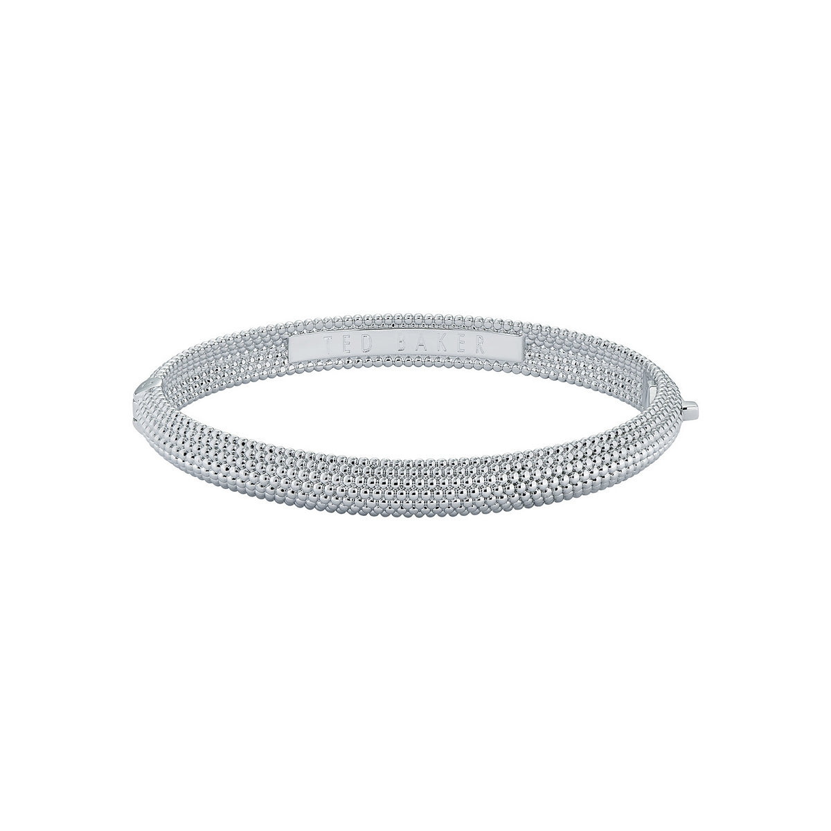 ted baker dotett: dotty bangle bracelet silver tone - Moores
