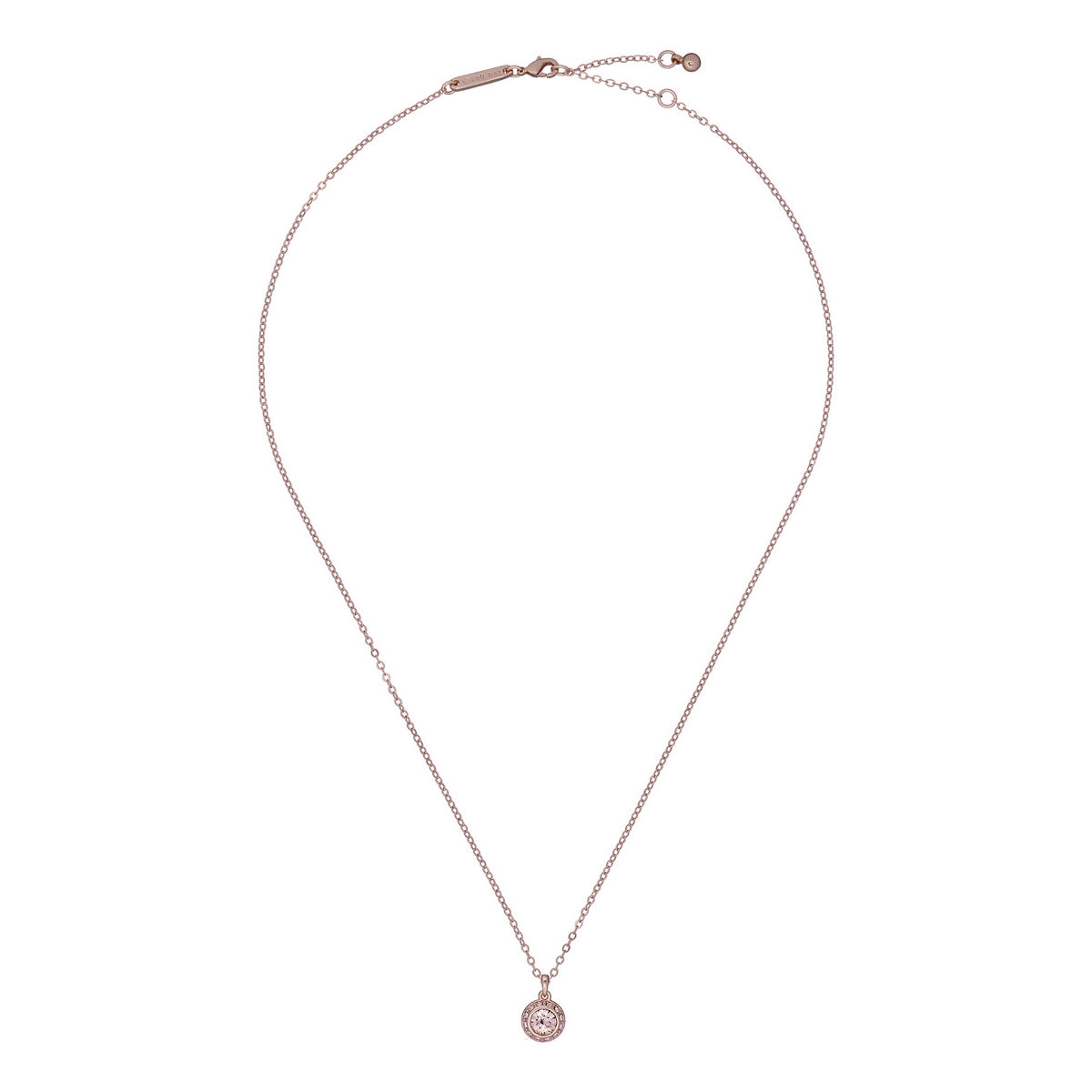 ted baker soltell: solitaire sparkle crystal pendant
