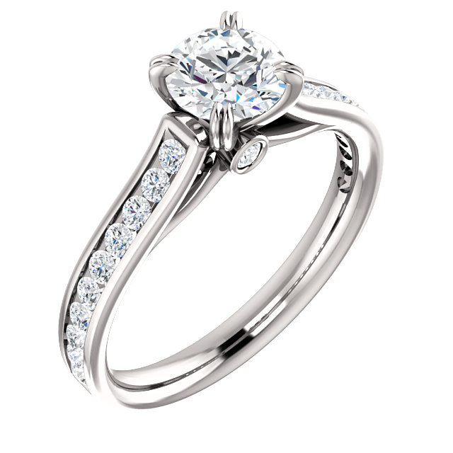 Solitaire Diamond Engagement Ring Custom Made By Moores Moores