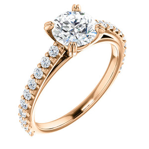 Moores Custom Made Solitaire Engagement Ring