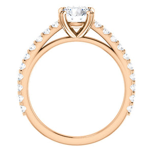 Moores Custom Made Solitaire Engagement Ring