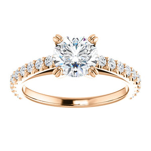 Moores Custom Made Solitaire Engagement Ring