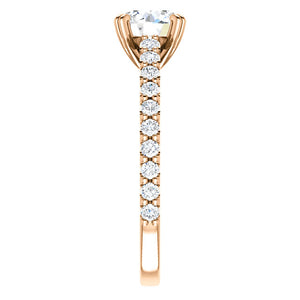 Moores Custom Made Solitaire Engagement Ring