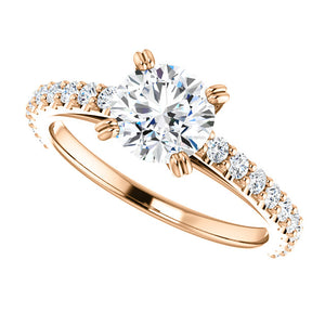 Moores Custom Made Solitaire Engagement Ring