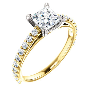 Moores Custom Made Solitaire Engagement Ring