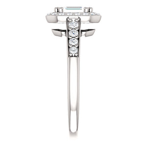 Moores Custom Made Engagement Ring