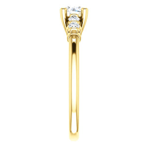 Moores Custom Made Diamond Engagement Ring