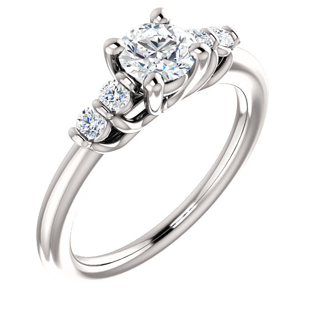 Moores Custom Made Diamond Engagement Ring