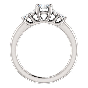 Moores Custom Made Diamond Engagement Ring