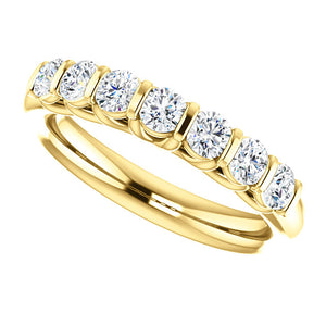 Moores Custom Made Seven Stone Eternity Ring