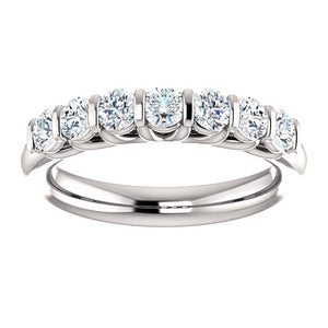 Moores Custom Made Seven Stone Eternity Ring