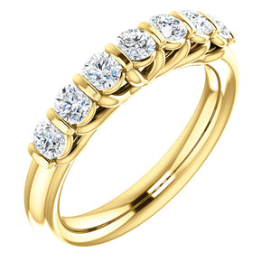 Moores Custom Made Seven Stone Eternity Ring
