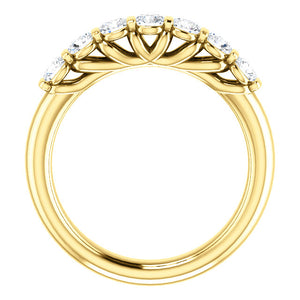 Moores Custom Made Seven Stone Eternity Ring