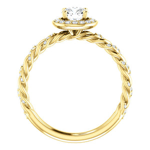 Moores Custom Made Engagement Ring